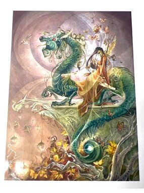 RARE Where She Waits Cross Stitch Pattern By Michele Sayetta Heaven & Earth